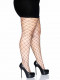 Fence Net Pantyhose - Queen - Black Image