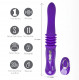Monroe USB Rechargeable Silicone Thrusting  Portable Love Machine - Purple Image