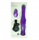 Monroe USB Rechargeable Silicone Thrusting  Portable Love Machine - Purple Image