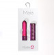 Roxie Crystal Gem Lipstick Bullet Vibrator - Pink Image