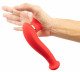 Destiny 15-Function Rechargeable Vibrating - Suction Wand - Cherry Red Image