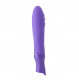 Margo Silicone Textured Bullet Vibrator - Neon  Purple Image
