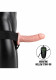 Vibrating Hollow Strapon Without Balls 6 Inch - Balls 6 Inch - Flesh Image
