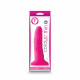 Colours - Pleasures - Thin 5 Inch Dildo - Pink Image