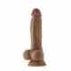 Shaft - Model a 8.5 Inch Liquid Silicone Dong With Balls - Oak Image