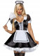 Classic French Maid Costume - Small - Black/white Image