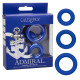 Admiral Universal Cock Ring Set - Blue Image