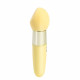 Rina Rechargeable Dual Motor Silicone 15- Function Vibrator - Yellow Image