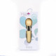Rina Rechargeable Dual Motor Silicone 15- Function Vibrator - Yellow Image