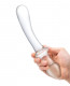 9 Inch Classic Curved Dual-Ended Dildo - Clear Image