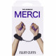 Merci - Fluff Cuffs - Black Image