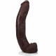 Signature Cocks - Dredd - 13.5 Inch Ultraskyn Cock With Removable Vac-U-Lock Suction Cup - Chocolate Image