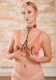 Saffron Collar With Nipple Clamps - Black/red Image