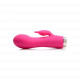 Wonder Mini Rabbit Silicone Vibrator - Pink Image
