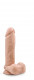 Dr. Skin Silicone - Dr. Julian - 9 Inch Dildo With Suction Cup - Vanilla Image
