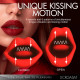 Lickgasm Kiss and Tell Mini Kissing and Vibrating  Clitoral Stimulator - Red Image