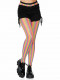 Neon Rainbow Striped Fishnet Tights - One Size -  Multicolor Image