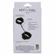 Nocturnal Collection  Ankle Cuffs - Black Image