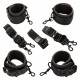 Nocturnal Collection Bed Restraints - Black Image