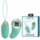 Mina Vibrating Remote Control Egg - Turquoise Image