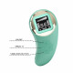 Mina Vibrating Remote Control Egg - Turquoise Image