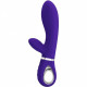 Thomas Super Soft Silicone Rabbit Vibrator - Purple Image