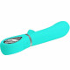 Thomas Super Soft Silicone Rabbit Vibrator -  Turquoise Image