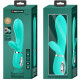 Thomas Super Soft Silicone Rabbit Vibrator -  Turquoise Image