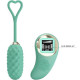 Vivian Remote Control Vibrating Egg - Turquoise Image