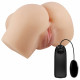 Hailey Realistic Vagina and Ass Vibrator - Light Image