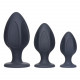 Triple Juicers Silicone Anal Trainer Set - Black Image