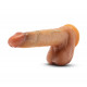 Renaissance - Davinci - 8 Inch Sliding Foreskin Dildo With Squeezable Balls - Tan Image