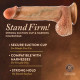 Renaissance - Raphael - 9.5 Inch Sliding Foreskin  Dildo With Squeezable Balls - Tan Image