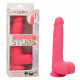 Rechargeable Rumbling and Thrusting Silicone Studs - Pink Image