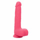 Rechargeable Rumbling and Thrusting Silicone Studs - Pink Image