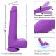 Rechargeable Gyrating and Thrusting Silicone Studs - Purple Image