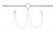 Peaches ‘N Creame Collar With Nipple Clamps - Pink Image