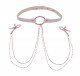 Peaches ‘N Creame Collar With Nipple Clamps - Pink Image