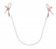 Peaches ‘N Creame Pearl Nipple Clamps - Pink Image