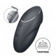 Satisfyer Tap and Climax 1 Vibrator - Grey Image