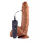 Shane Diesel 10" Vibrating Dildo - Tan Image