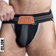 Bulger the Big Pouch Jock Black Iron Large Image