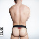 Fisterjock 3d Fist Tagger Jock Black/red Large Image