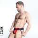 Fisterjock 3d Fist Tagger Jock Black/red Large Image