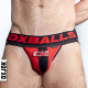 Fisterjock 3d Fist Tagger Jock Black/red Medium Image