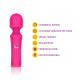 Mighty Muse - Hot Pink - Powerful  Personal Wand - Massager Image