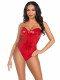 Sequin Bodysuit - Large - Red Image