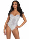 Sequin Bodysuit - Medium - Silver Image