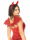 2 Pc Devil Kit, Includes Wings and Headband - Red Image