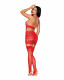 Garter Slip Dmnd - One Size - Red Image